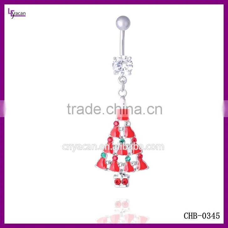 2015 Newest Arrival Christmas Tree Gay Piercing Body Jewelry