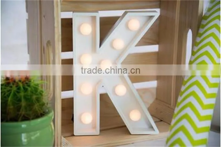direct manufacture of marquee letter light
