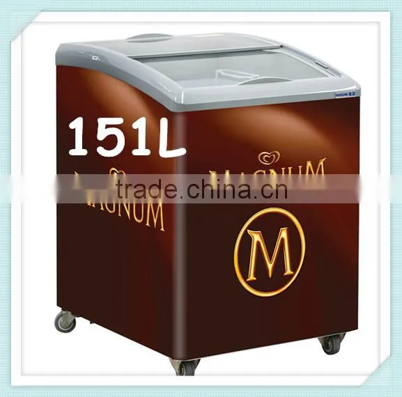 High quality best sale commercial freezer ice cream display freezer