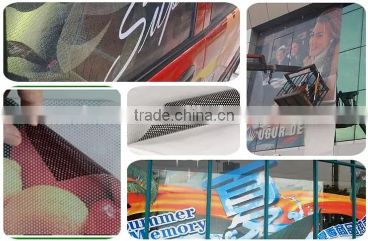 Perforated Vinyl Film One Way Vision, One Way Vision Car Window Film