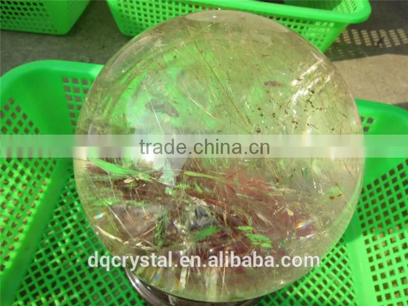 2015 Factory direct customed natural ruby zoisite ball sphere