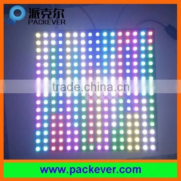 16x16 RGB color programmable ws2812 ws2812B flex led matrix display