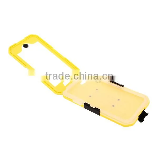 360 Degree Rotatable Bicycle Waterproof Case for iPhone 6 6S Case Yellow