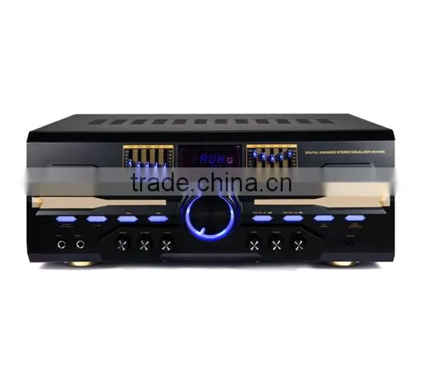 Professional karaoke dual voltage big power amplifier 80w