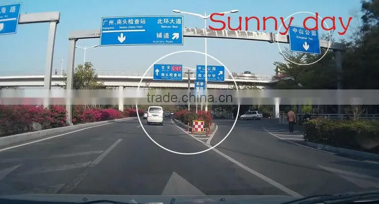 dual lens vehicle car camera dvr video recorder,rearview mirror 2.7 inch car dvr