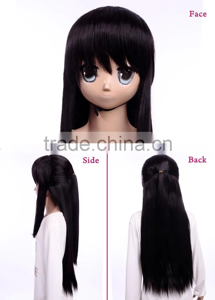Excellent quality cosplay touhouproject Hakurei Reimu fairy tail wendy marvell cosplay wig