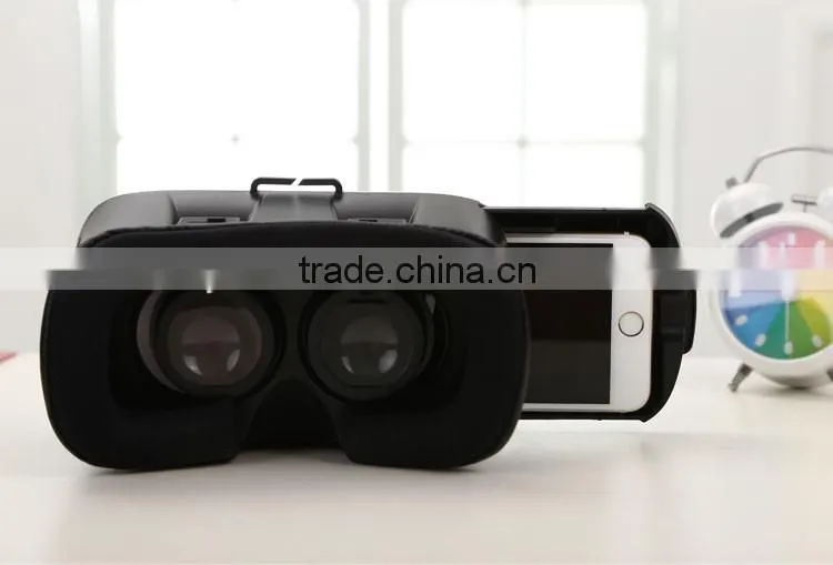 2016 top quality enchanced version vr glasses 3d vr headset 2nd generation for 4-6 inch smartphones