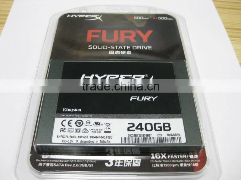 SSD 480GB With retail brand package