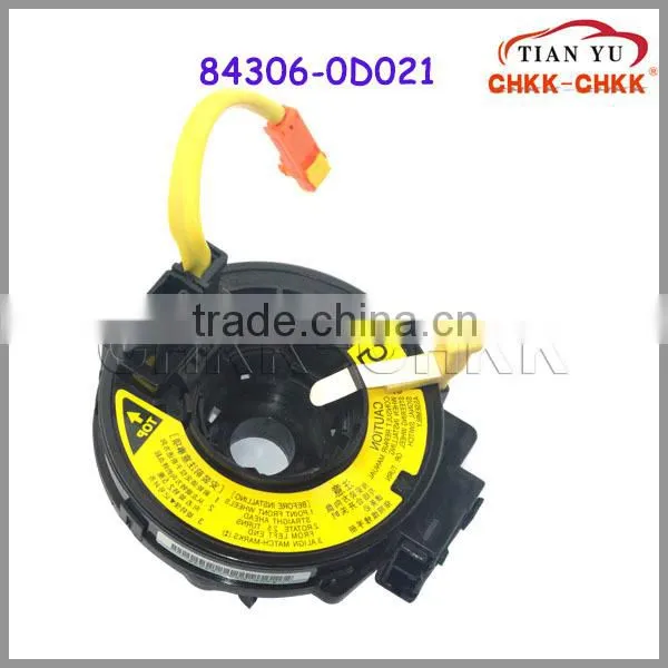 High quality Spiral Cable Sub Assy for Toyota COROLLA SOLUNA VIOS VIOS 84306-0D021