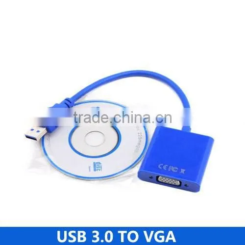 2016 USB 3.0 to VGA Multi-Display Video Graphic External Cable Adapter for Win 7/8