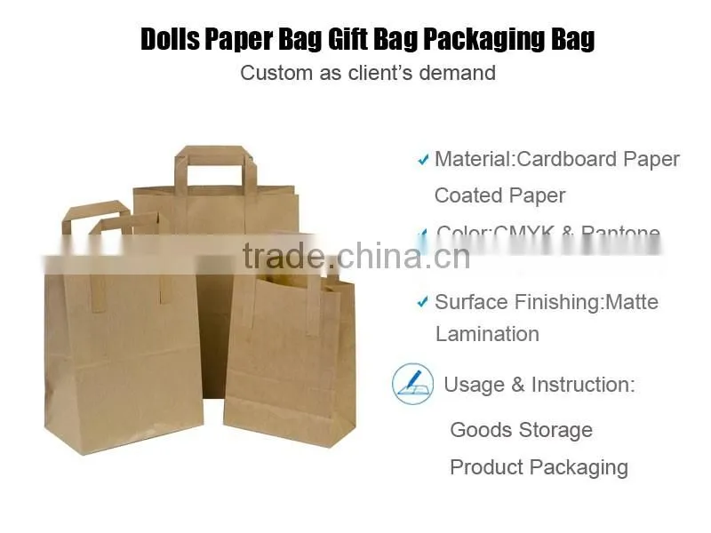 Factory Wholesale High Quality Cheap Price Kraft Paper Bag