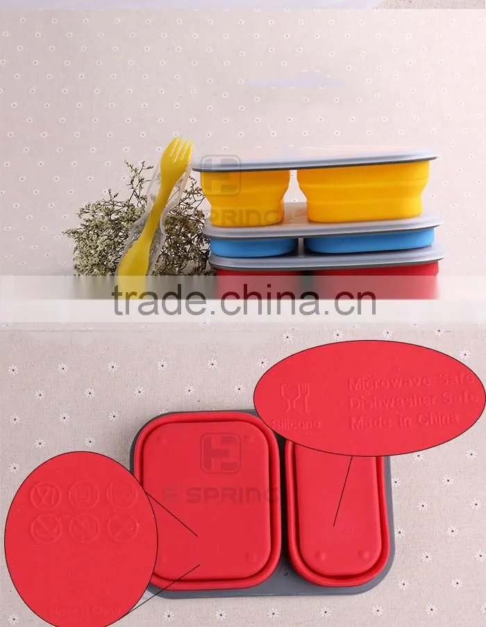 Microwaveable Tableware Bento Lancheira Dinnerware Set Lunch Box for Kids