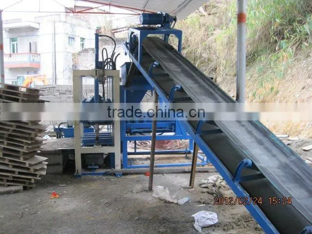 block making machine for sale HYM- QT4-15 automatic cement Brick Machine mobile block machine