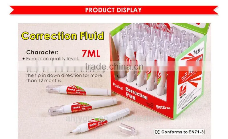 European Quality Correction Fluid Pen.