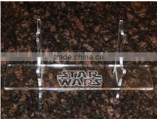 acrylic sword display stand holder