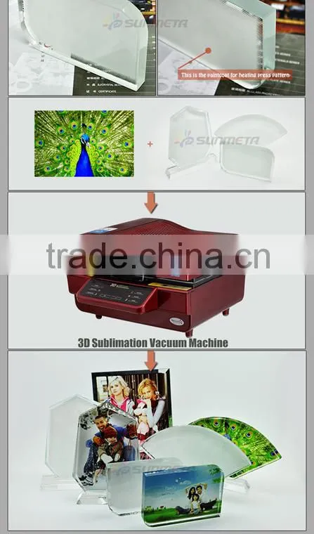 Custom 3D Blank Decoration Photo Crystal