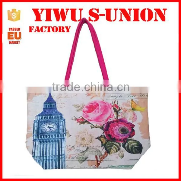 Promotional tote beach bag,promotional beach bag