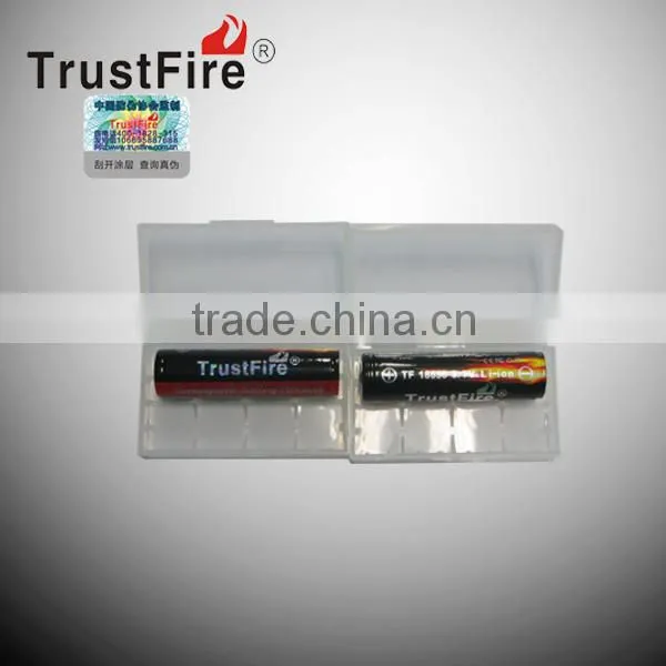 TrustFire 18650 li-ion rechargeable battery 2400mah 3.7v icr 18650 li-ion rechargeable battery good quality 1865 li-ion battery