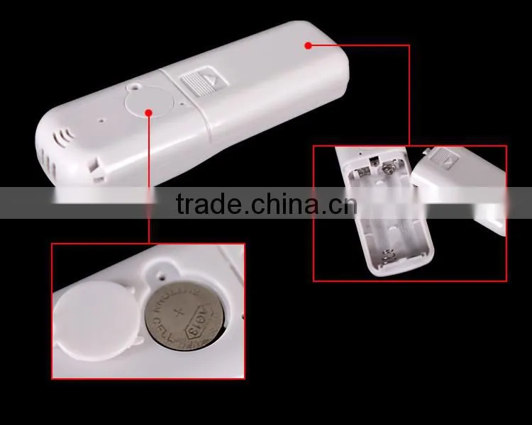 LED Digital alcohol tester with clock