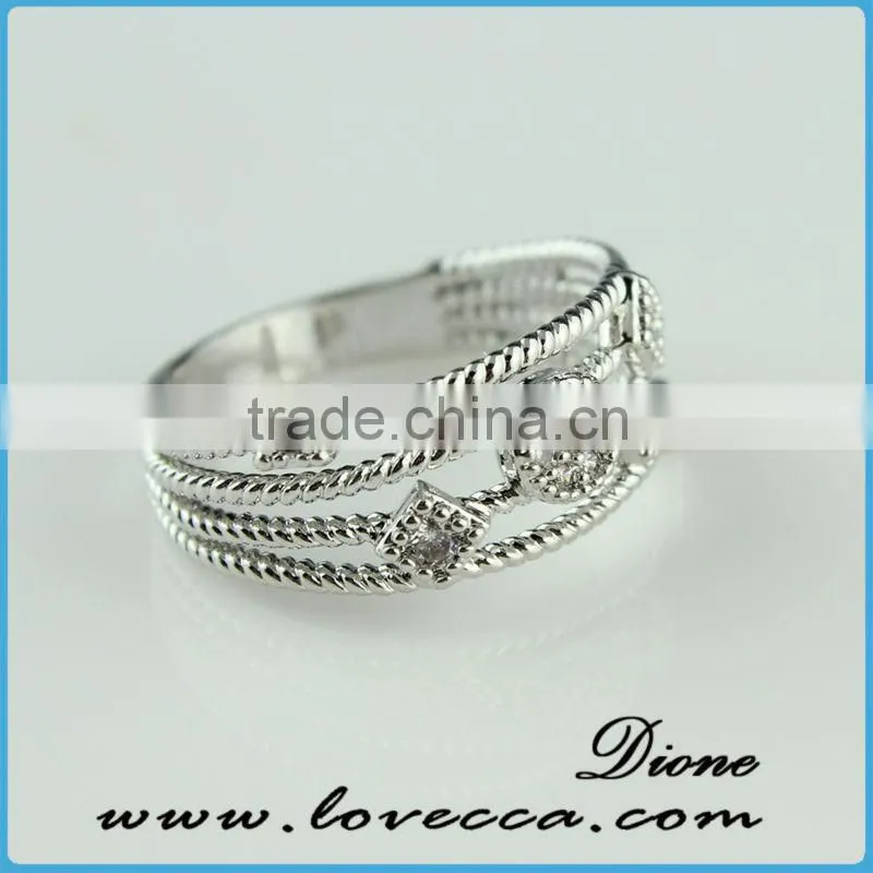 open style silver ring wholesale for women fashion jewelry
