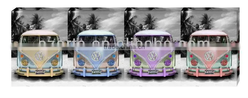 Classical bus canvas prints