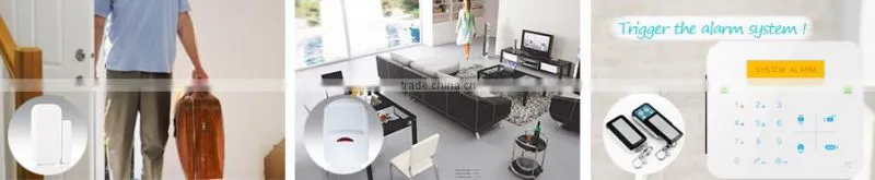 Newest GSM wireless auto dial mobile call gsm anti burglar alarm system security home wireless calling system
