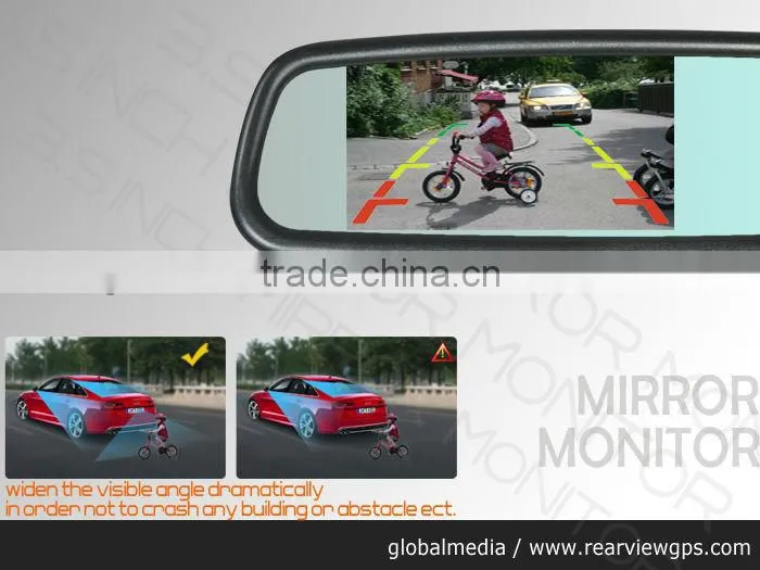 Car factory use OEM rearview mirror