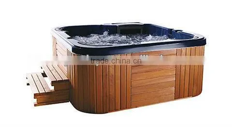 Outdoor spa and outdoor bathtub