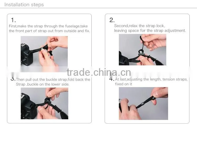 Brand LYNCA Leather Camera Strap Neck Strap Shoulder Strap Camera Accessories Supplier