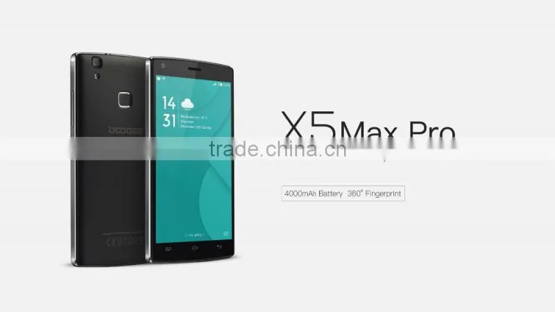 DOOGEE X5 MAX Pro 4000mAh Large Capacity Battery Fingerprint Sensor 5.0 inch Android 6.0 MTK6737 Quad Core 2GB RAM 16GB ROM