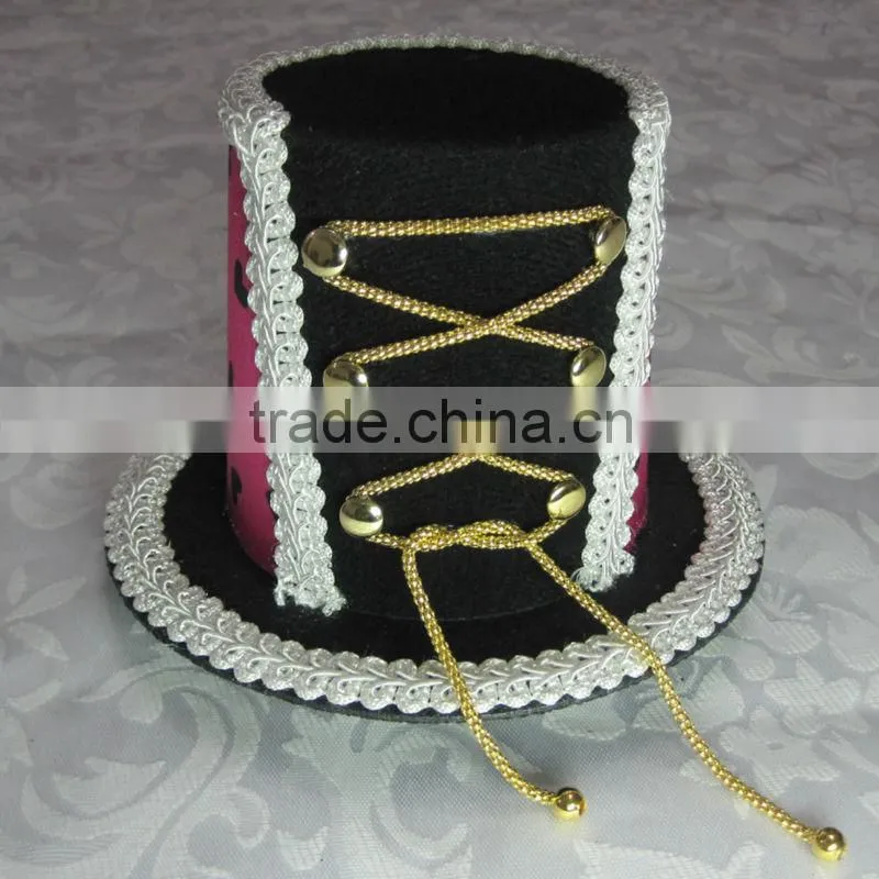 MYLOVE heart sinamay fascinator hat with clips MLGM017