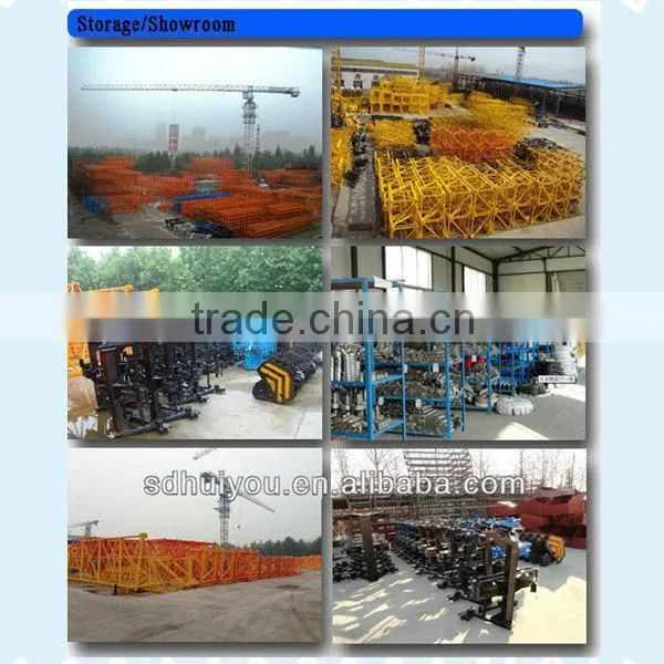 HOT SALE huiyou tower crane! QTZ D125 TOWER CRANE IN CHINA