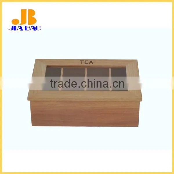 Wooden Tea Bag Storage Box