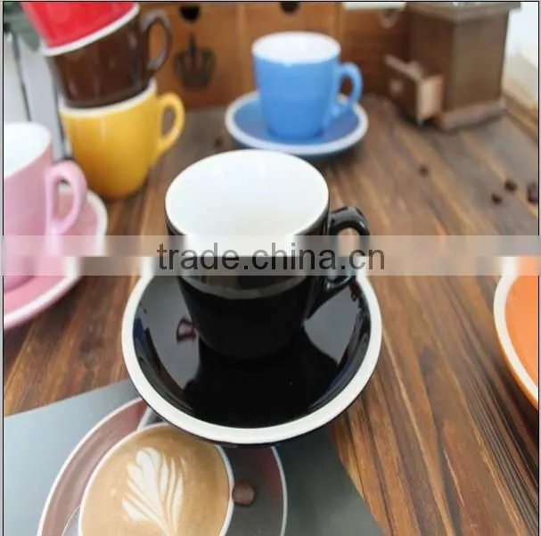 coffee cup with saucer, espresso cup with saucer