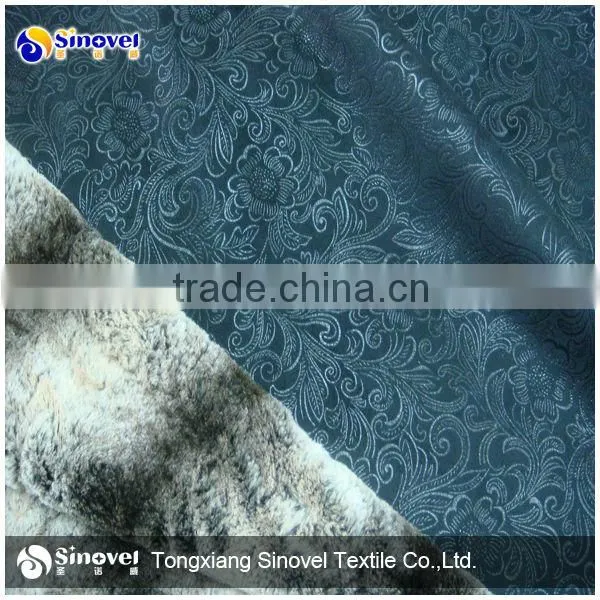 100% Polyester Sherpa Fleece Fabric for Garment