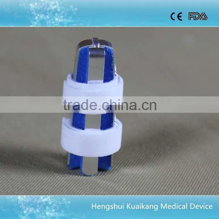 Fist aid products finger tip protector orthopedic finger splint for sprained finger