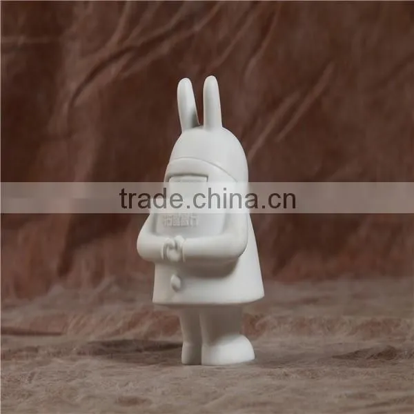 Fashion accessories dunny animal plastic figures blank vinyl toy