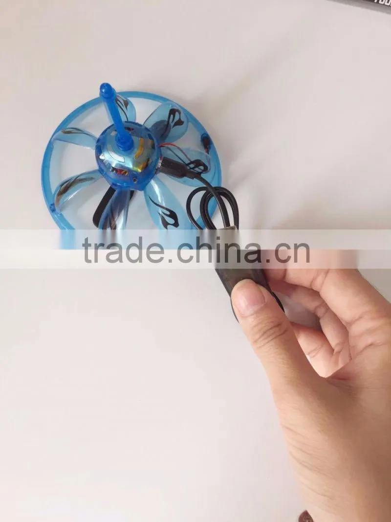 Infrared Sensor Flying Saucer Ufo Hand Induced Hovering Magic Trick Toys Sensor UFO For Children