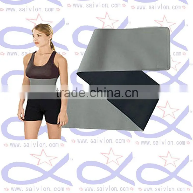 Adjustable neoprene slimming waist trimmer / waistband