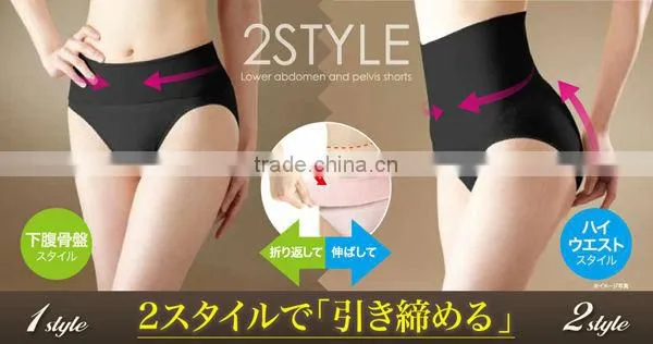 2 Style Lower Abdomen and Pelvis Compression Shorts