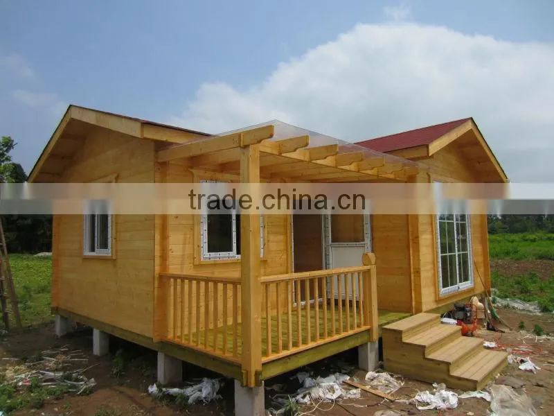 2016 Wooden Prefab House With Grapevine