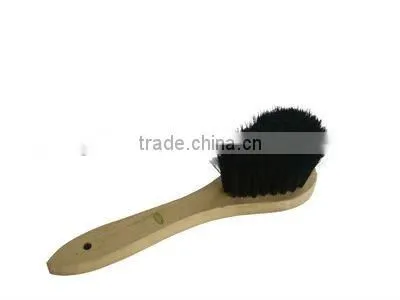 pet products wooden block goat hair brush