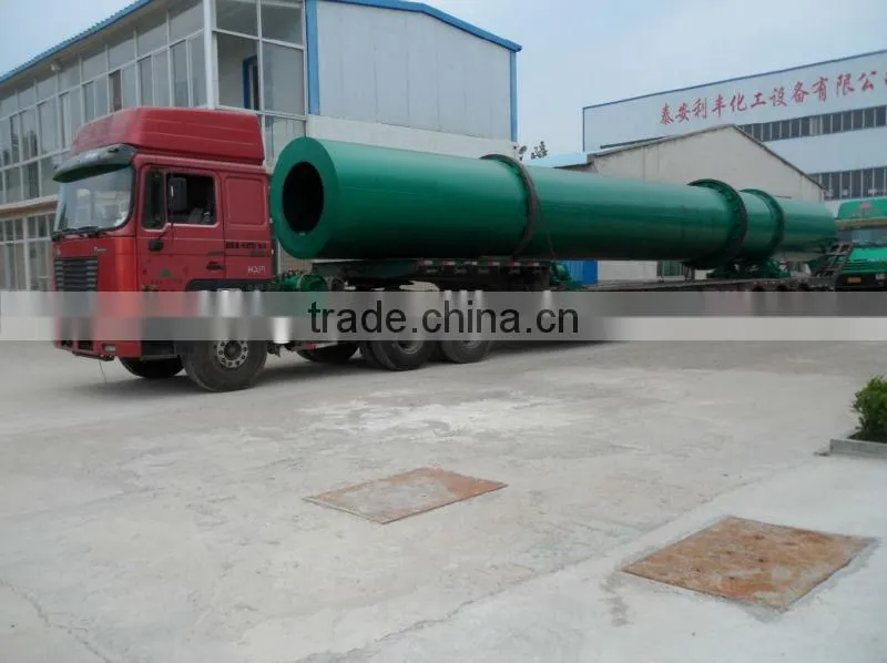 Coarse fertilizer granules seperating machine rotary screen