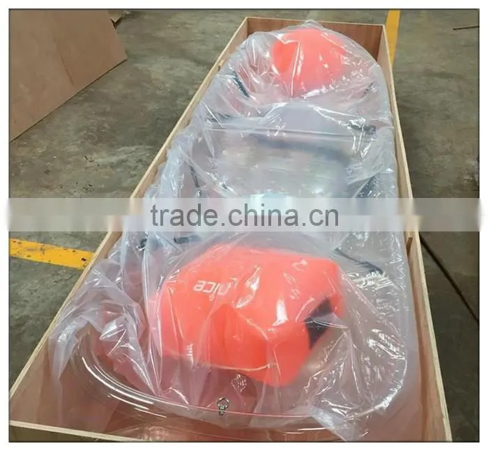 2 person clear bottom pedal fish kayak made in china