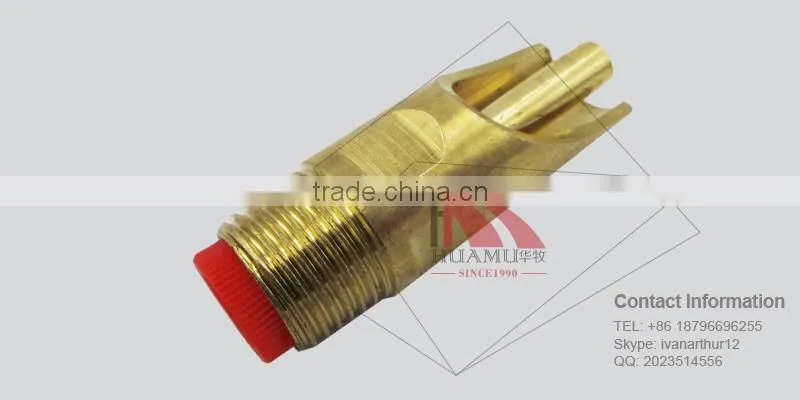 animal water nipple for pig in gold 64*22 mm