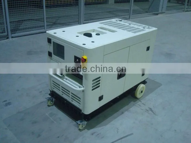 10kva Silent Portable Generator with stamford alternator