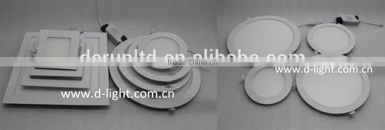 Round thin led panel light 9w 810lm 145mm Aluminum Alloy led ceiling light wholesale from China