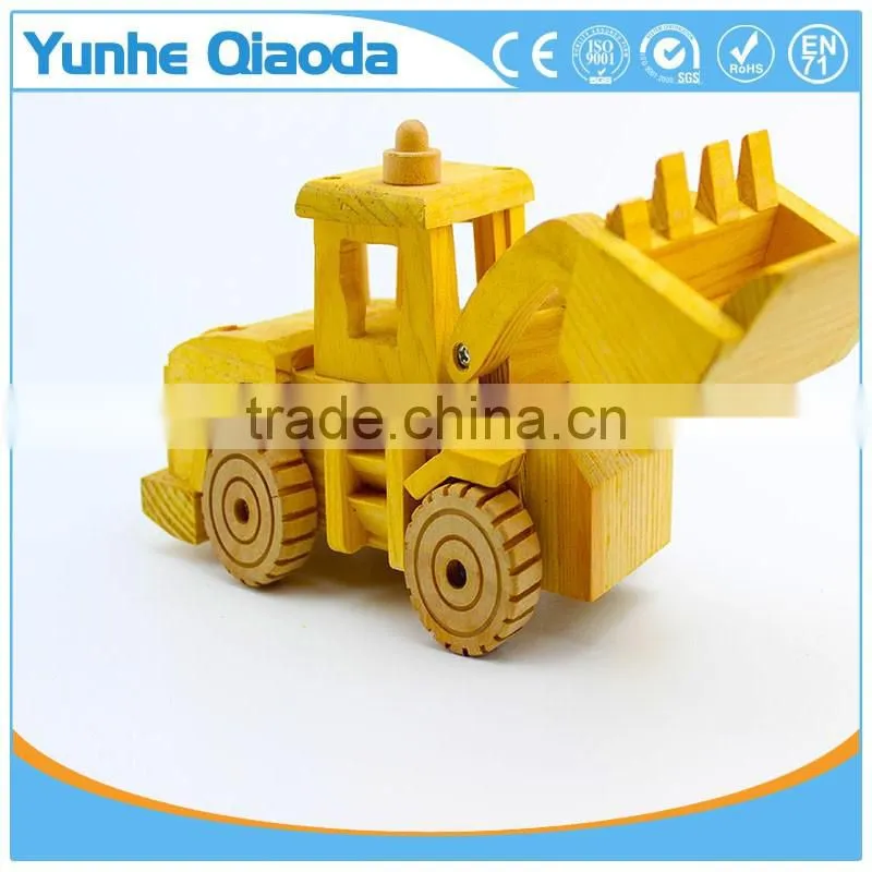 3-D Wooden Puzzle - Bulldozer Model -Affordable Gift for your Little One