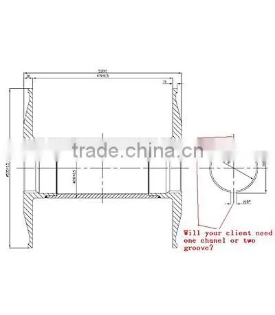 CREDIT OCEAN high quality weaving loom warping beam