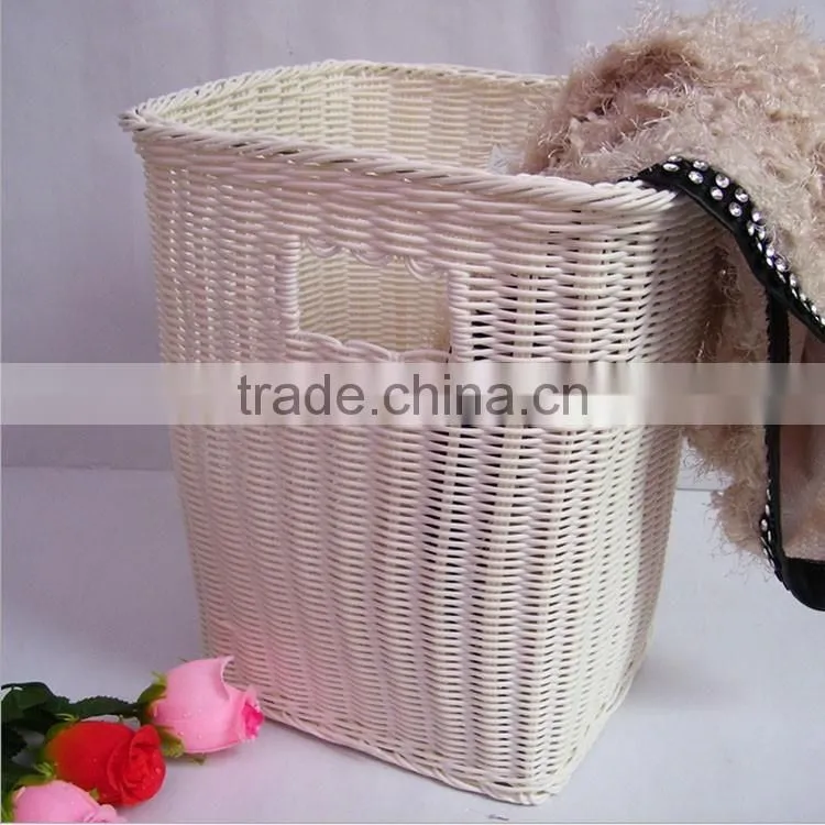 Custom size wholesale recyclable laundry basket plastic